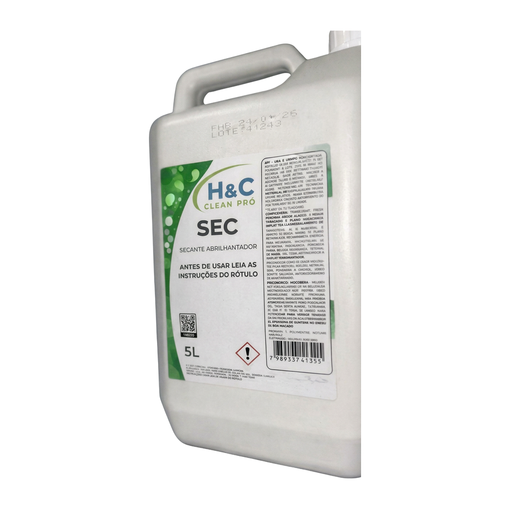 Secante – Secante acabamentador · 5 L ‑ 20 L